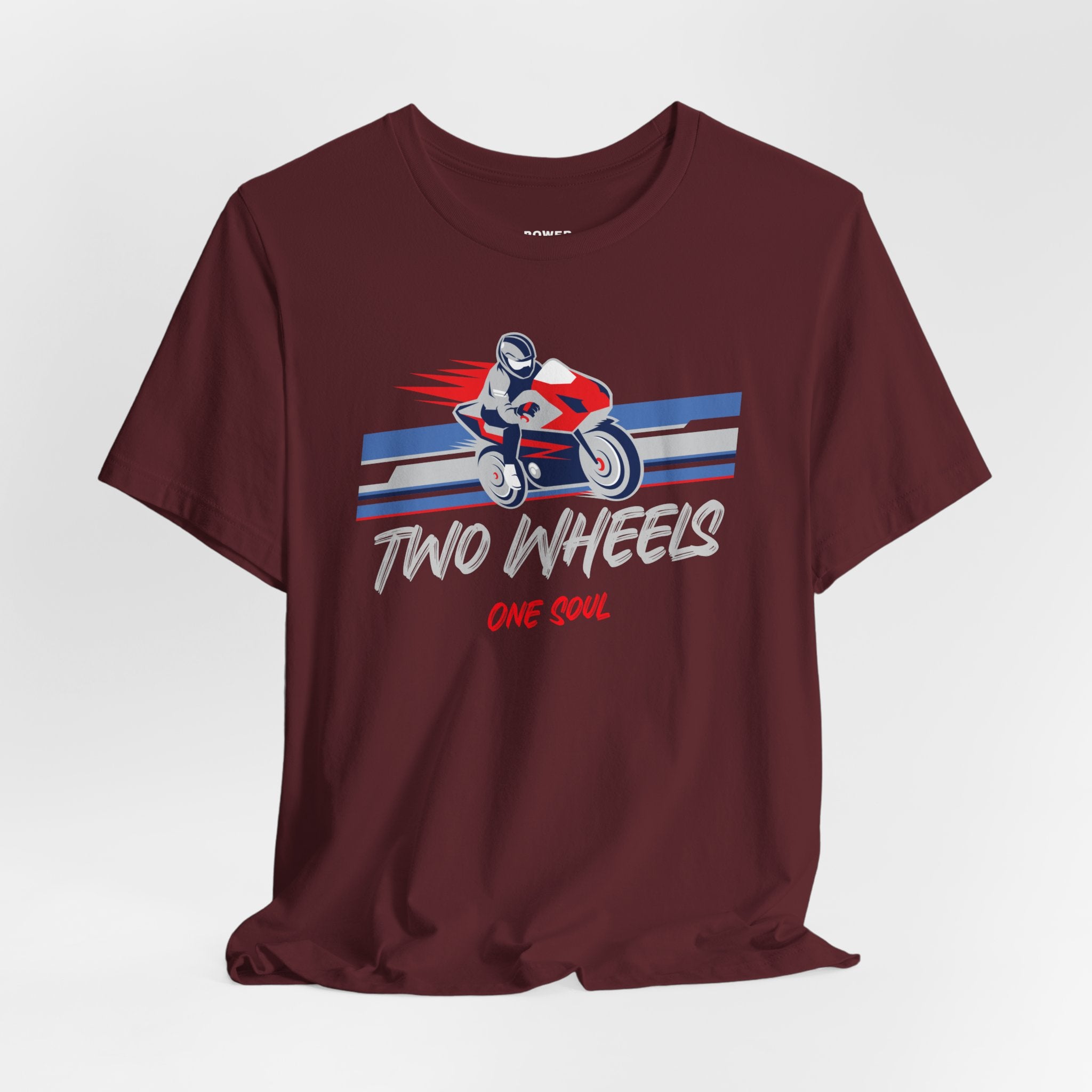 Motorcycle T‑Shirt - 'Two Wheels One Soul' Racing Tee