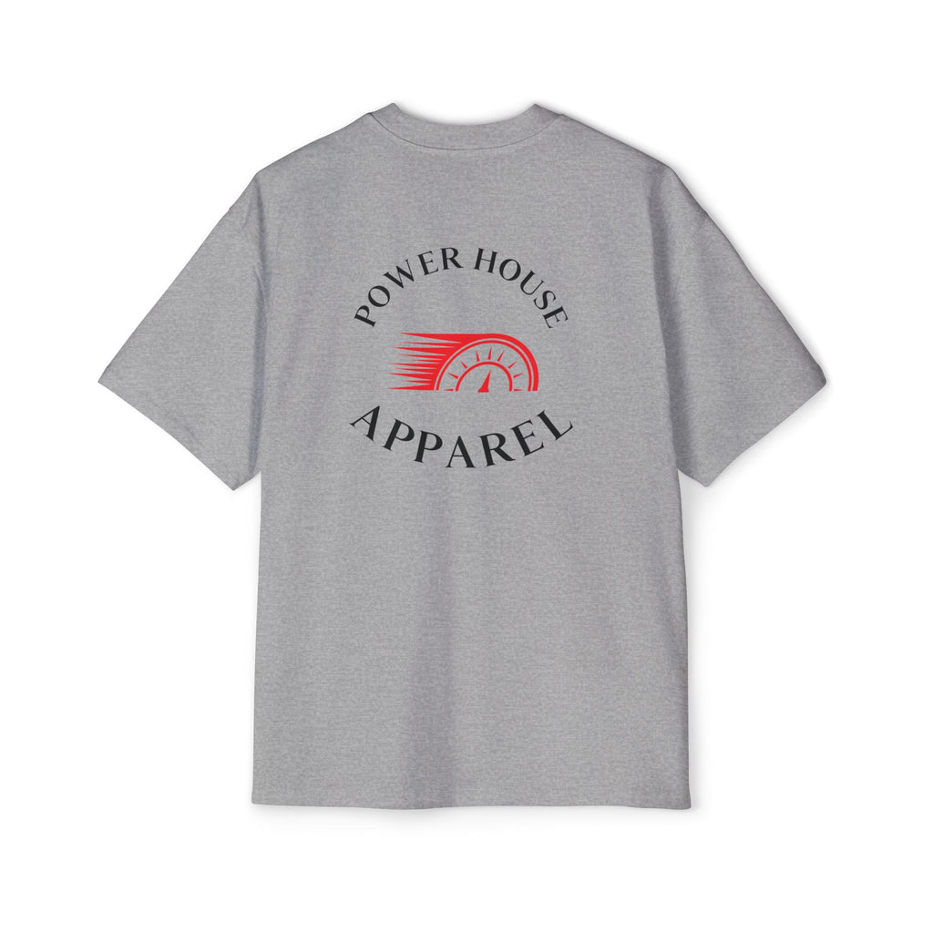 Power House Apparel T‑Shirt — Speedometer Logo Back Graphic Tee