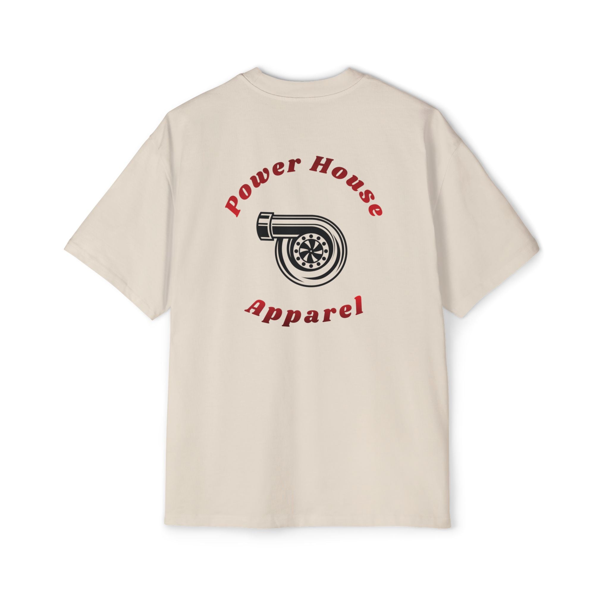 Power House Apparel Turbo T‑Shirt — Retro Turbocharger Graphic Tee