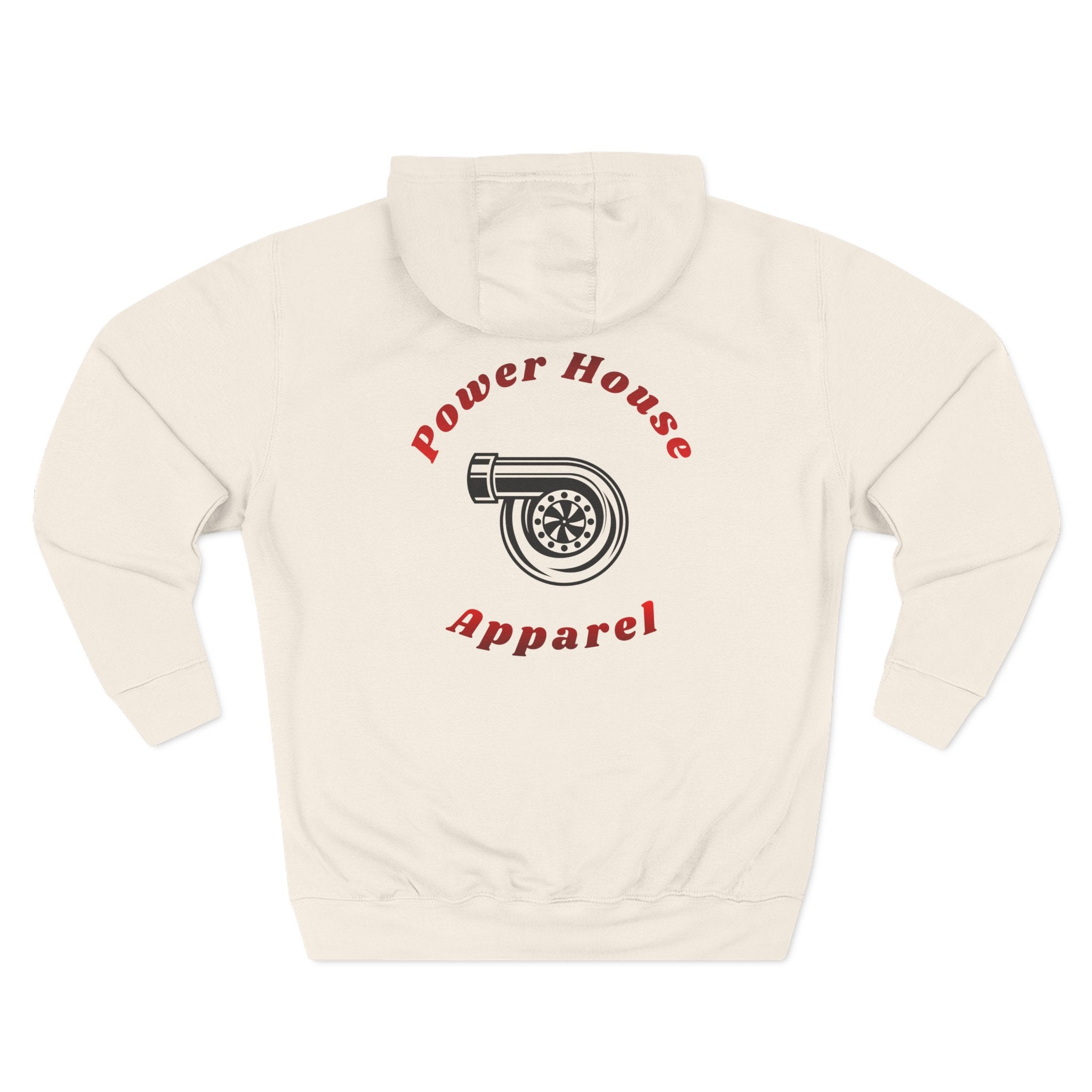 Power House Apparel Turbo Hoodie — Graphic Logo Fleece Hoodie
