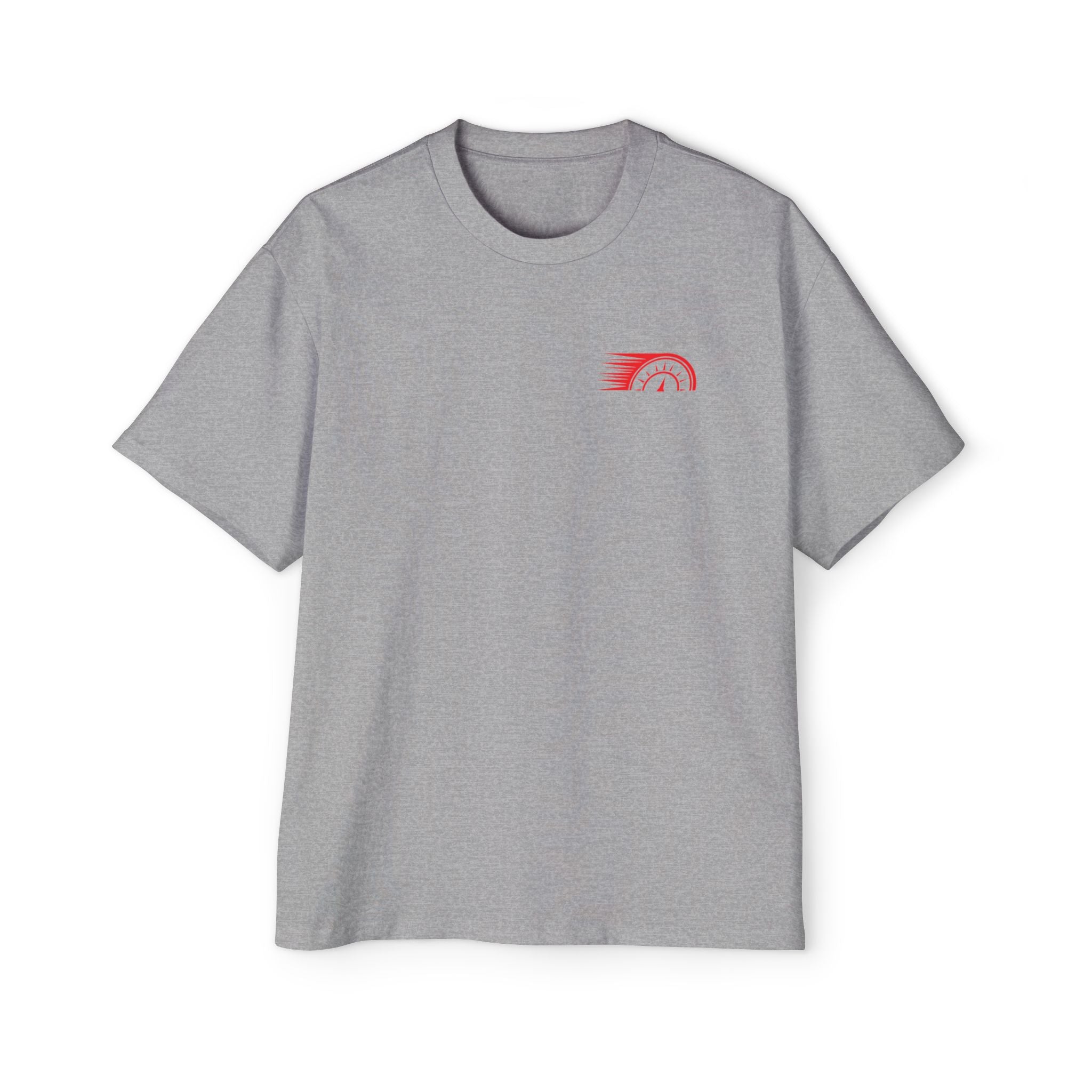 Power House Apparel T‑Shirt — Speedometer Logo Back Graphic Tee