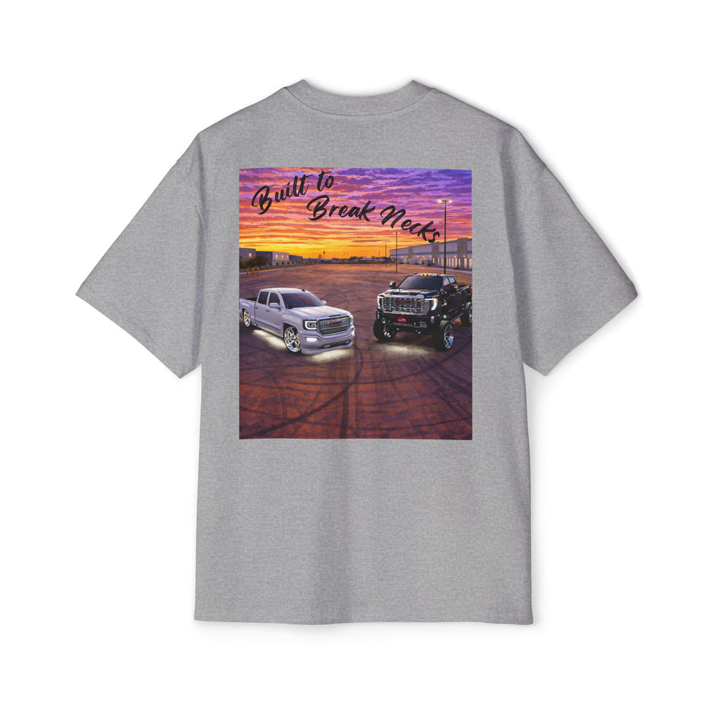Built to Break Neck Tee — Truck Graphic Oversized Men’s T‑Shirt