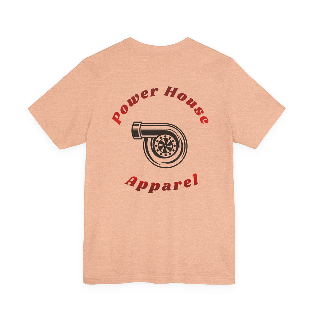 Power House Apparel Turbo T‑Shirt — Retro Turbo Graphic Tee