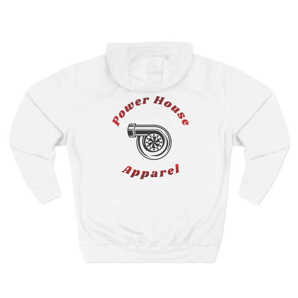 Power House Apparel Turbo Hoodie — Graphic Logo Fleece Hoodie