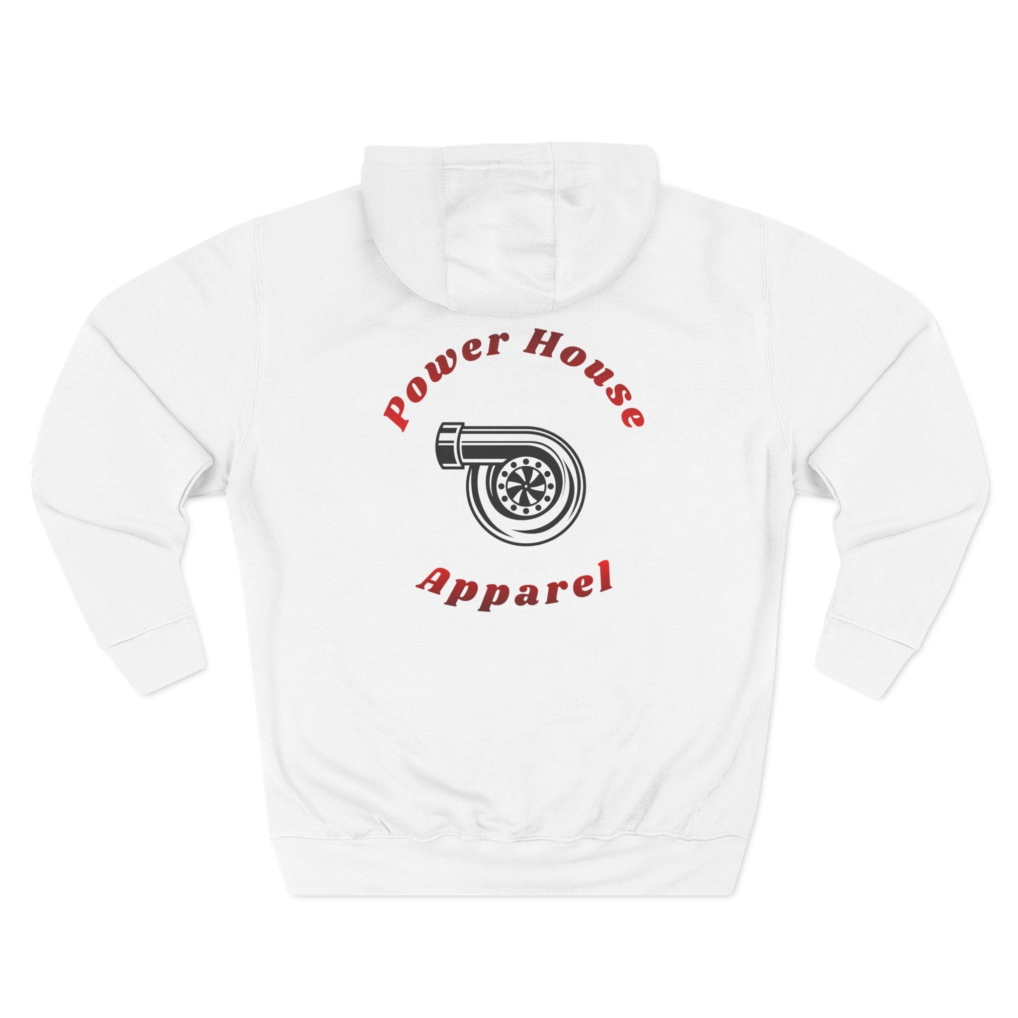 Power House Apparel Turbo Hoodie — Graphic Logo Fleece Hoodie