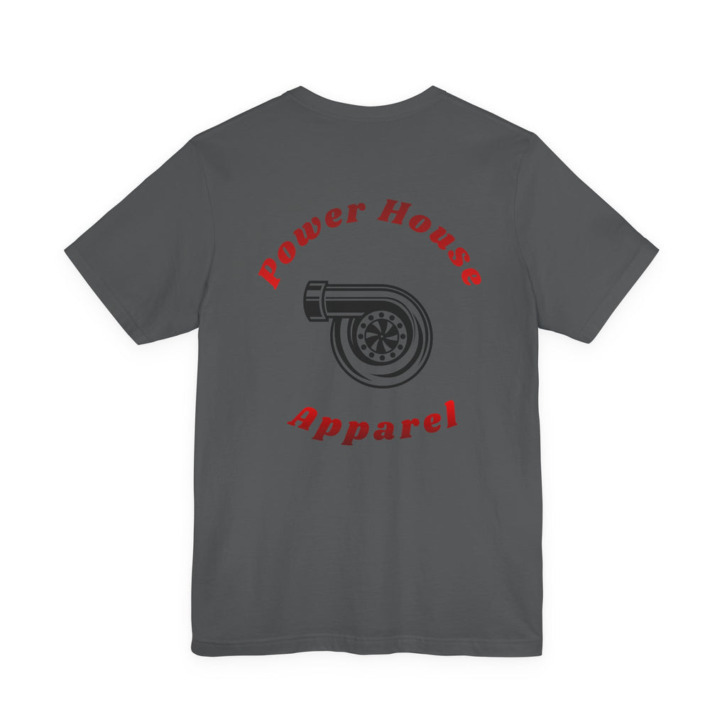 Power House Apparel Turbo T‑Shirt — Retro Turbo Graphic Tee