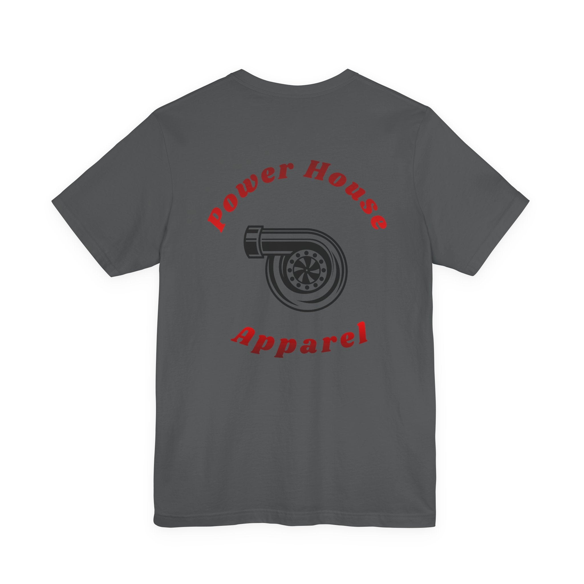 Power House Apparel Turbo T‑Shirt — Retro Turbo Graphic Tee