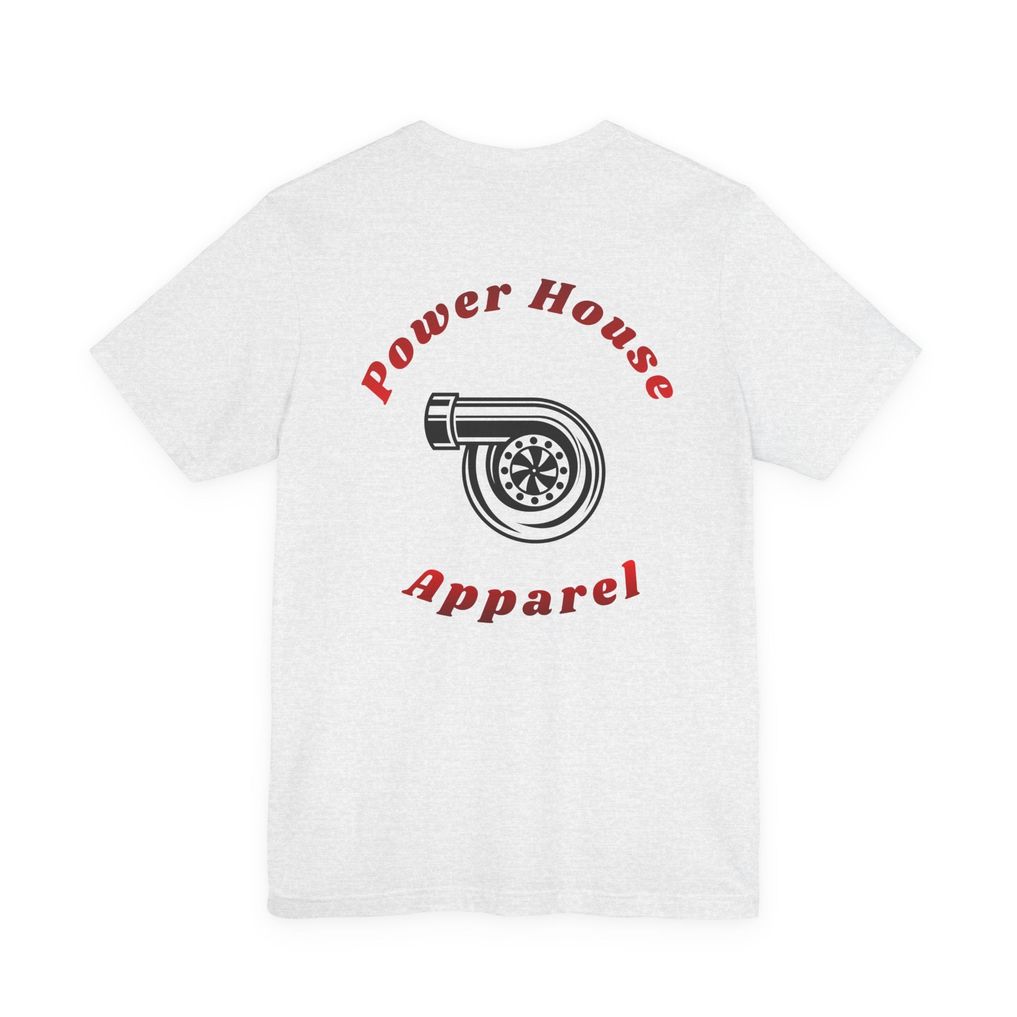 Power House Apparel Turbo T‑Shirt — Retro Turbo Graphic Tee