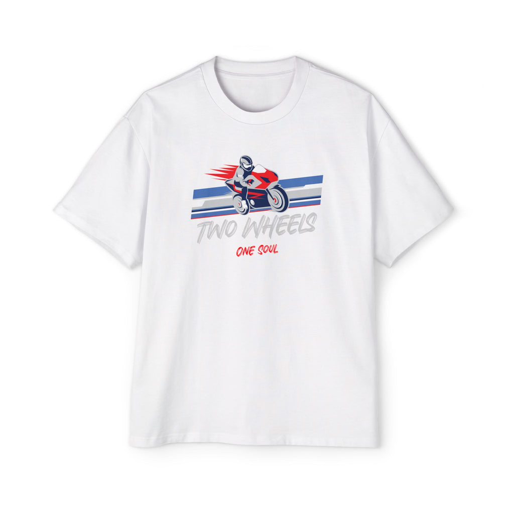 Motorcycle T‑Shirt - 'Two Wheels One Soul' Racing Tee