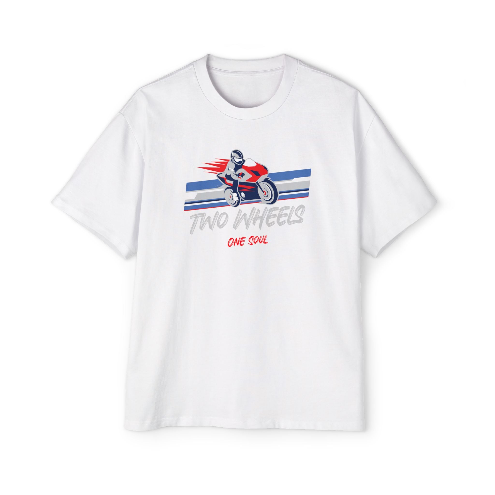Motorcycle T‑Shirt - 'Two Wheels One Soul' Racing Tee