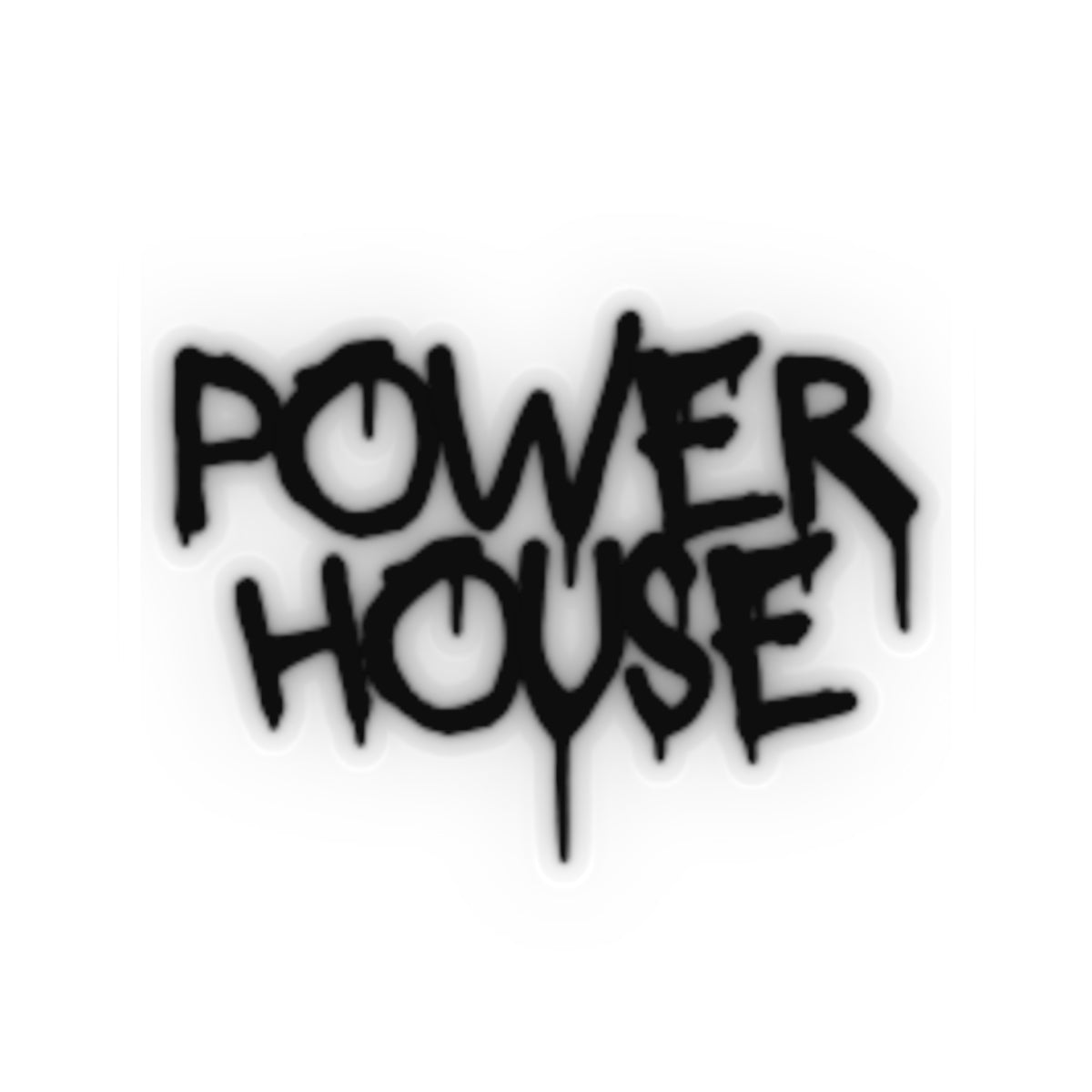 Powerhouse Graffiti Kiss-Cut Sticker
