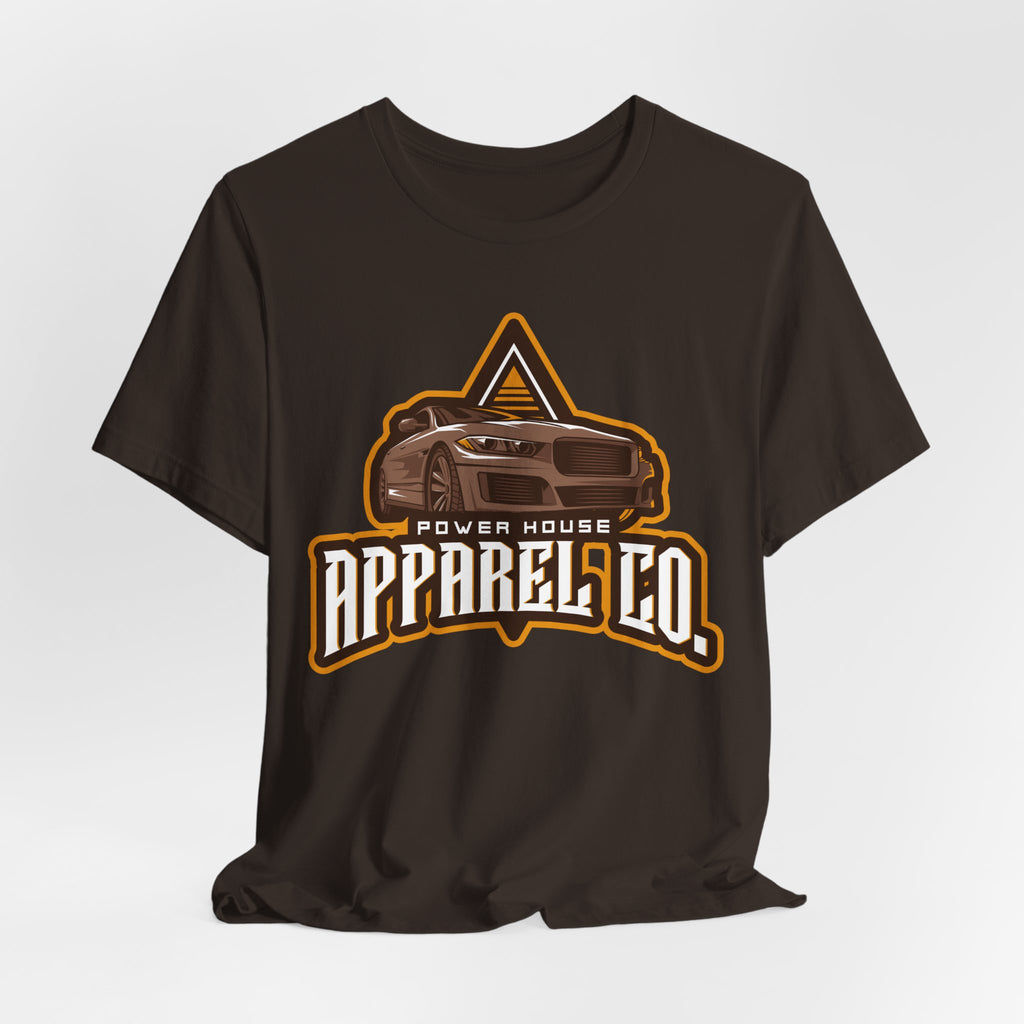 Muscle Car Logo Tee — Power House Apparel Co. Graphic T-Shirt