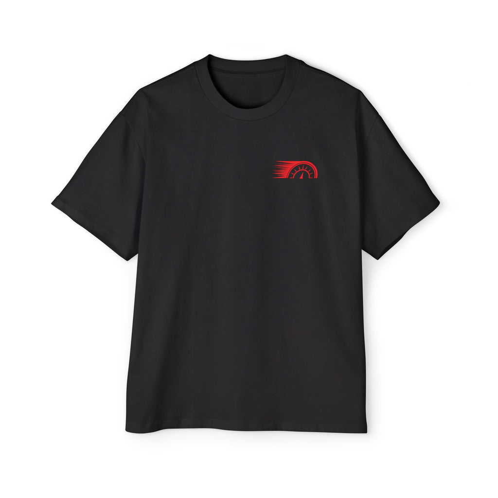 Power House Apparel T‑Shirt — Speedometer Logo Back Graphic Tee