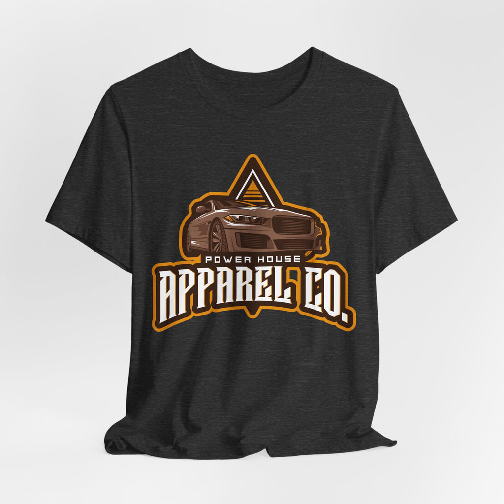 Muscle Car Logo Tee — Power House Apparel Co. Graphic T-Shirt