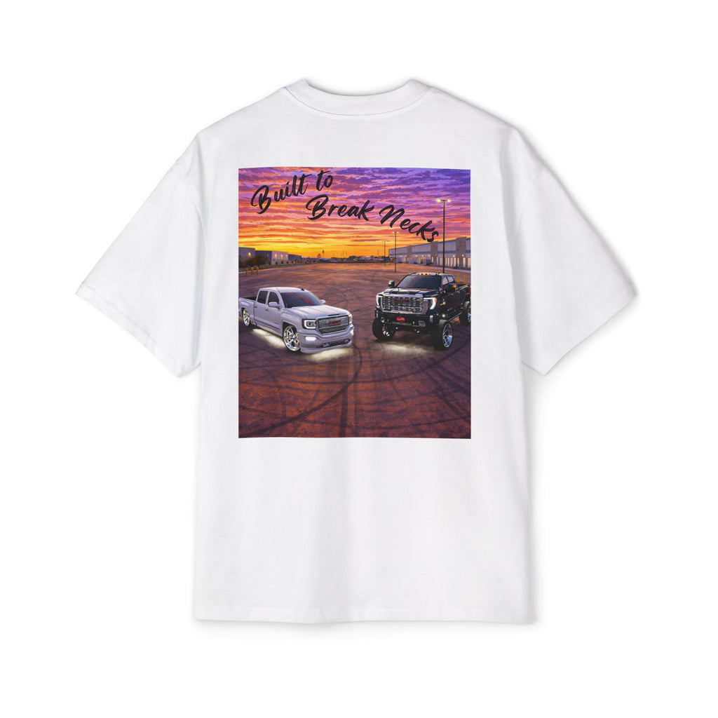 Built to Break Neck Tee — Truck Graphic Oversized Men’s T‑Shirt