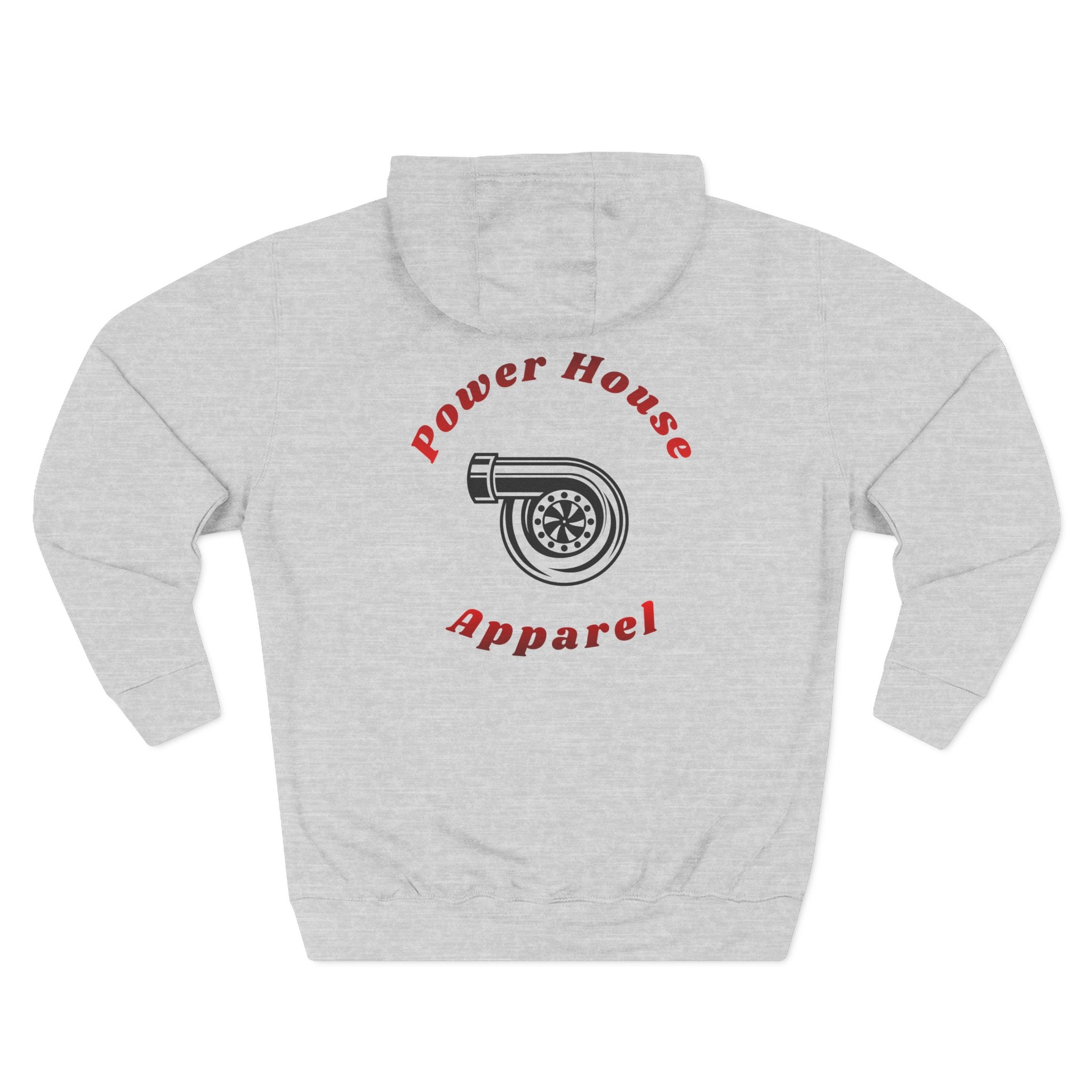Power House Apparel Turbo Hoodie — Graphic Logo Fleece Hoodie