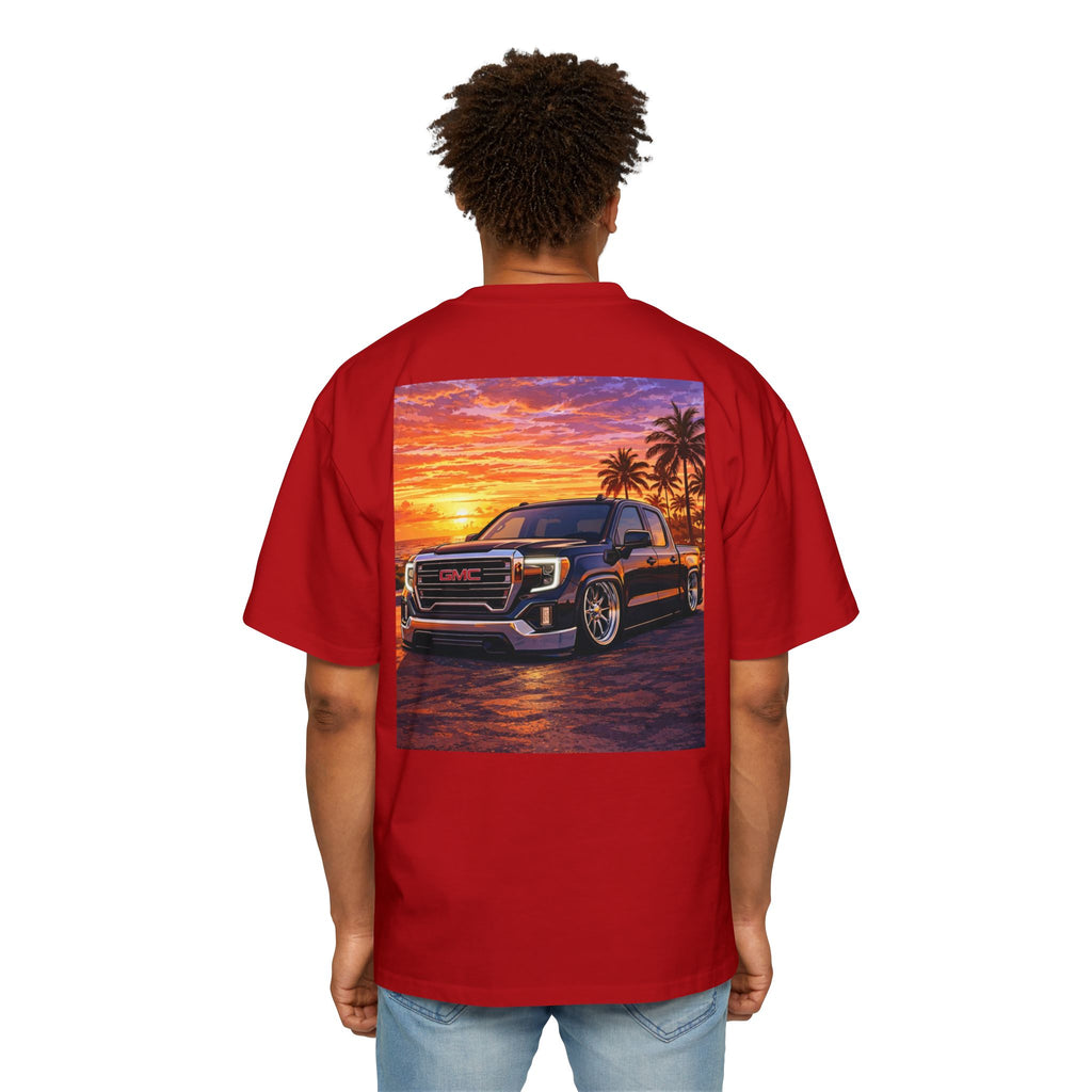 Truck Sunset Tee — GMC Crew Cab Graphic T-Shirt