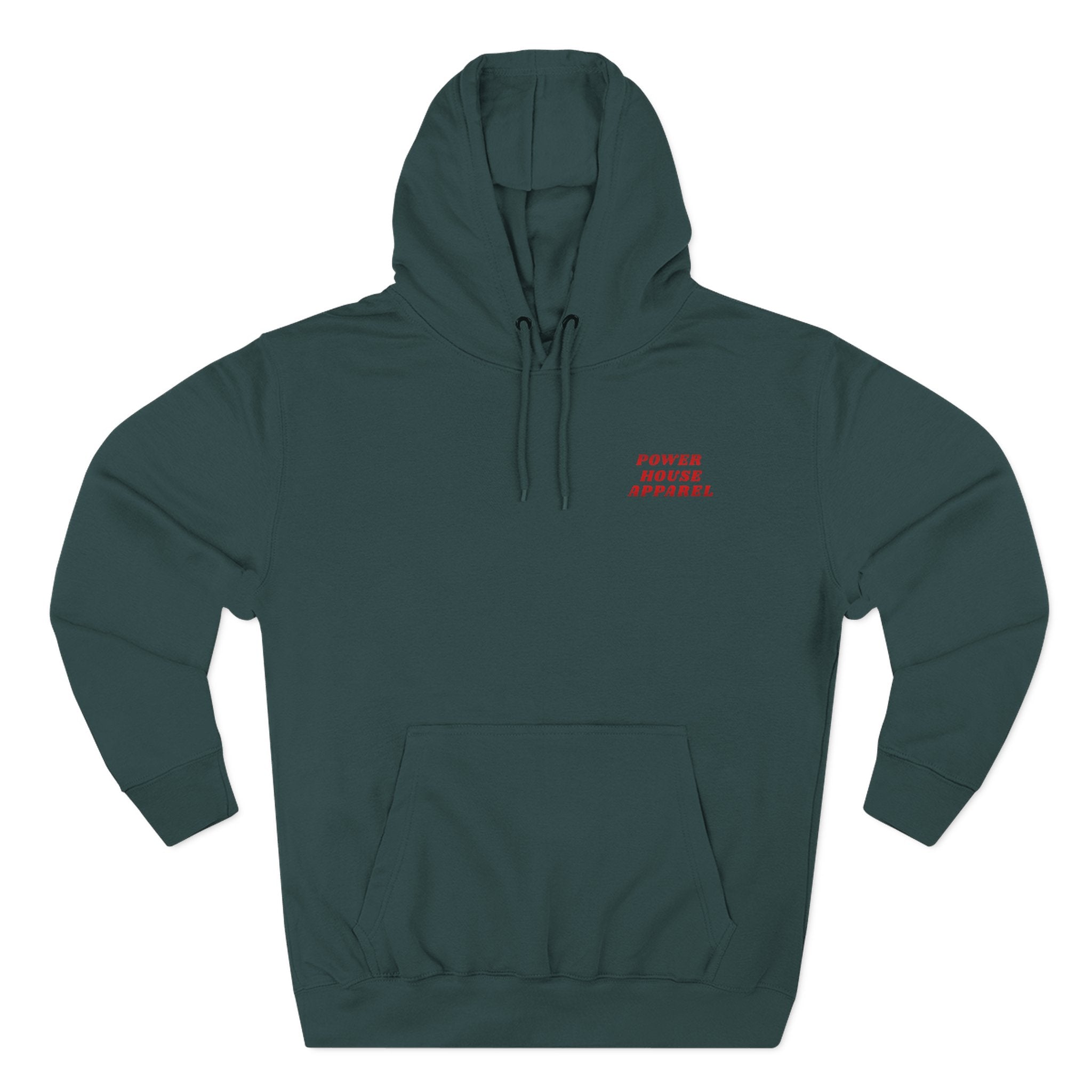 Power House Apparel Turbo Hoodie — Graphic Logo Fleece Hoodie