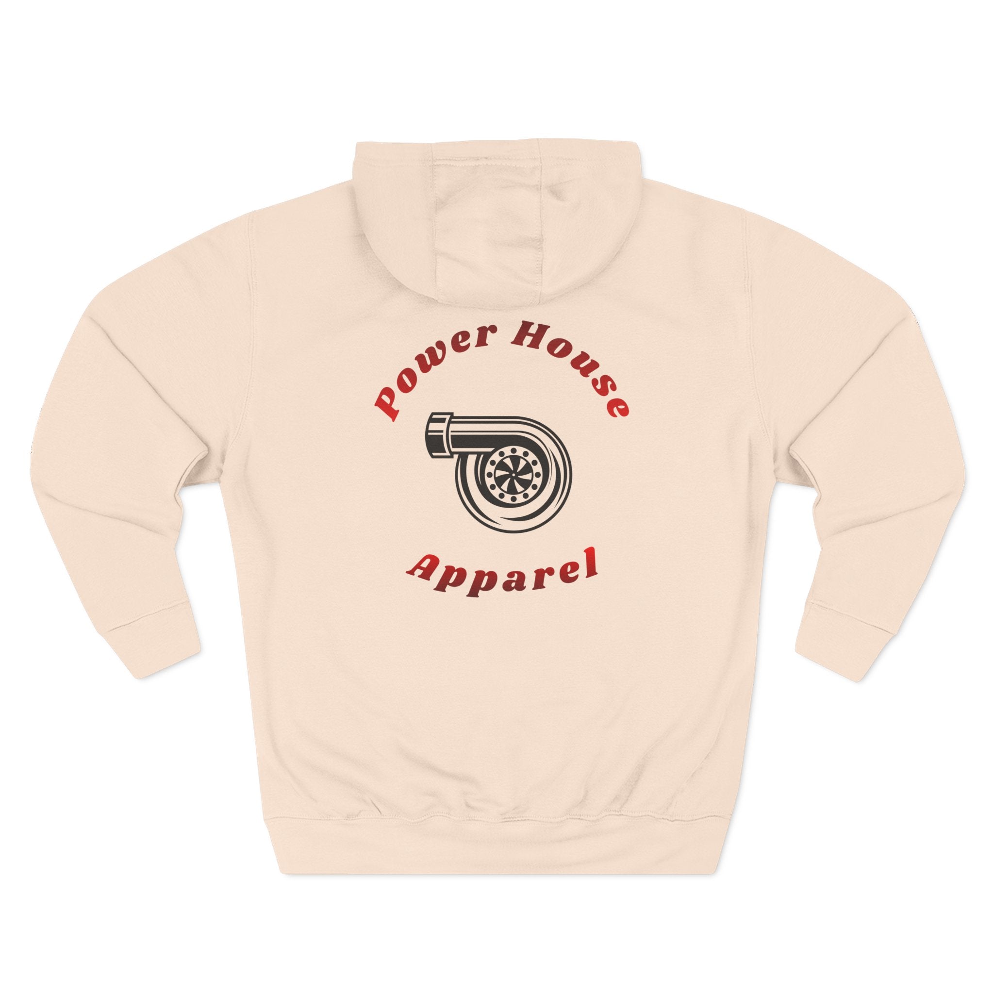 Power House Apparel Turbo Hoodie — Graphic Logo Fleece Hoodie