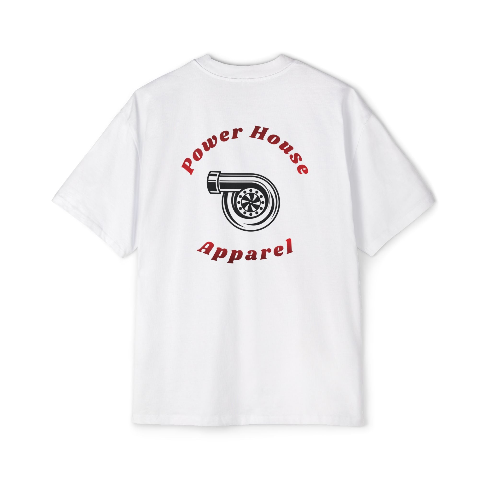 Power House Apparel Turbo T‑Shirt — Retro Turbocharger Graphic Tee
