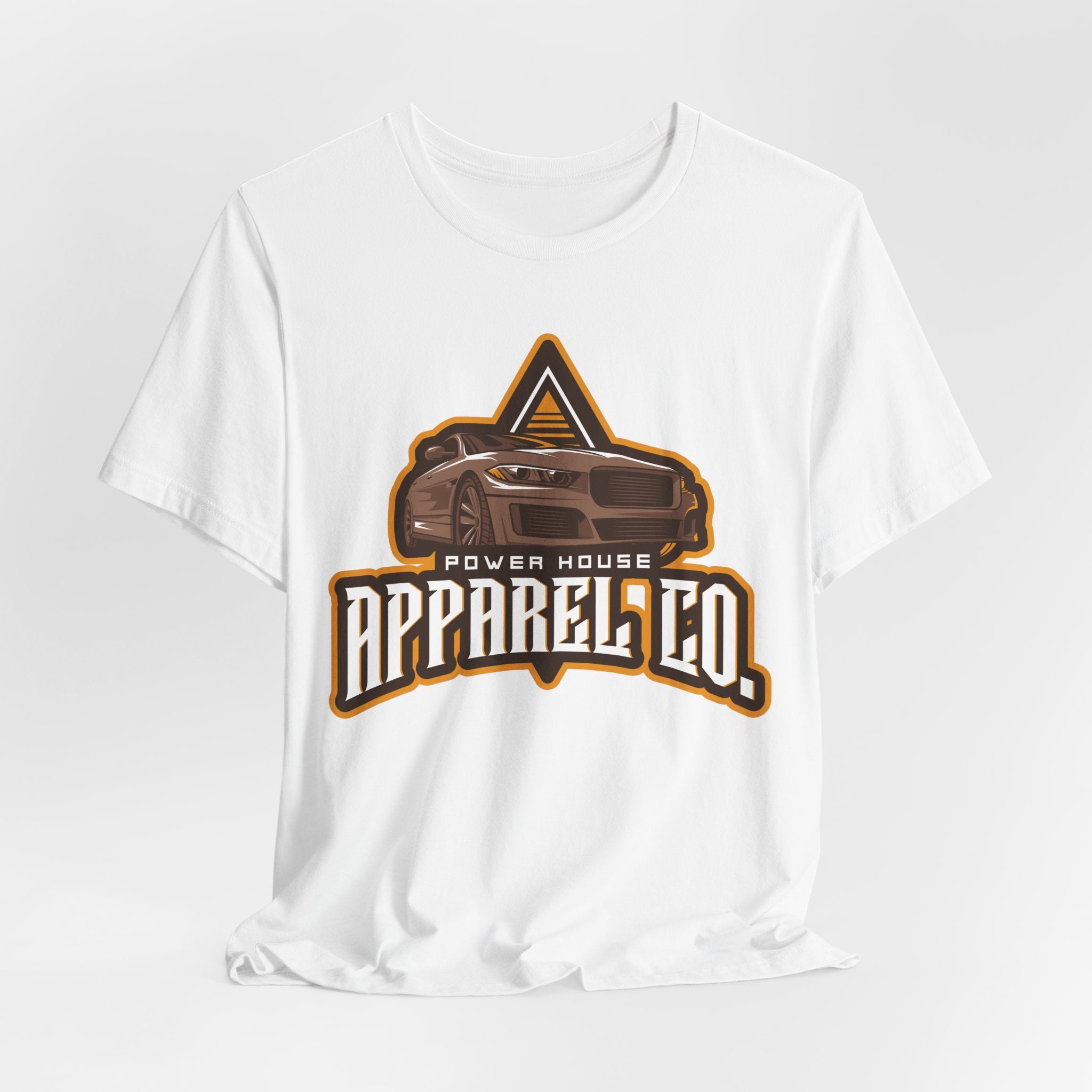 Muscle Car Logo Tee — Power House Apparel Co. Graphic T-Shirt