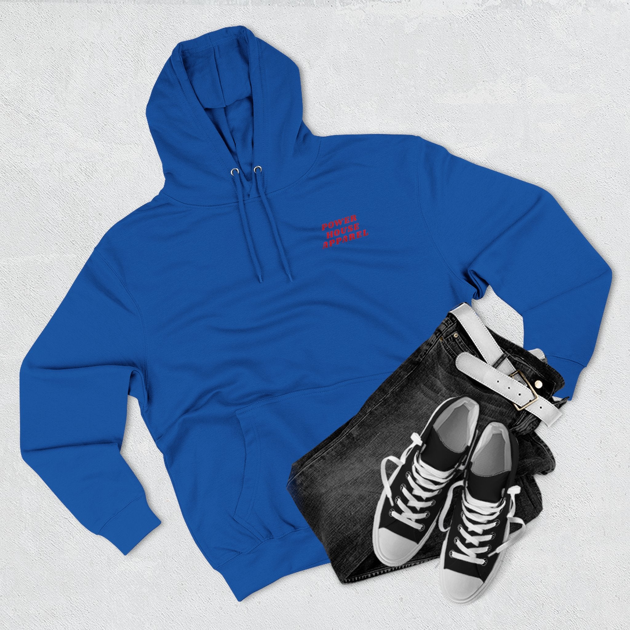 Power House Apparel Turbo Hoodie — Graphic Logo Fleece Hoodie