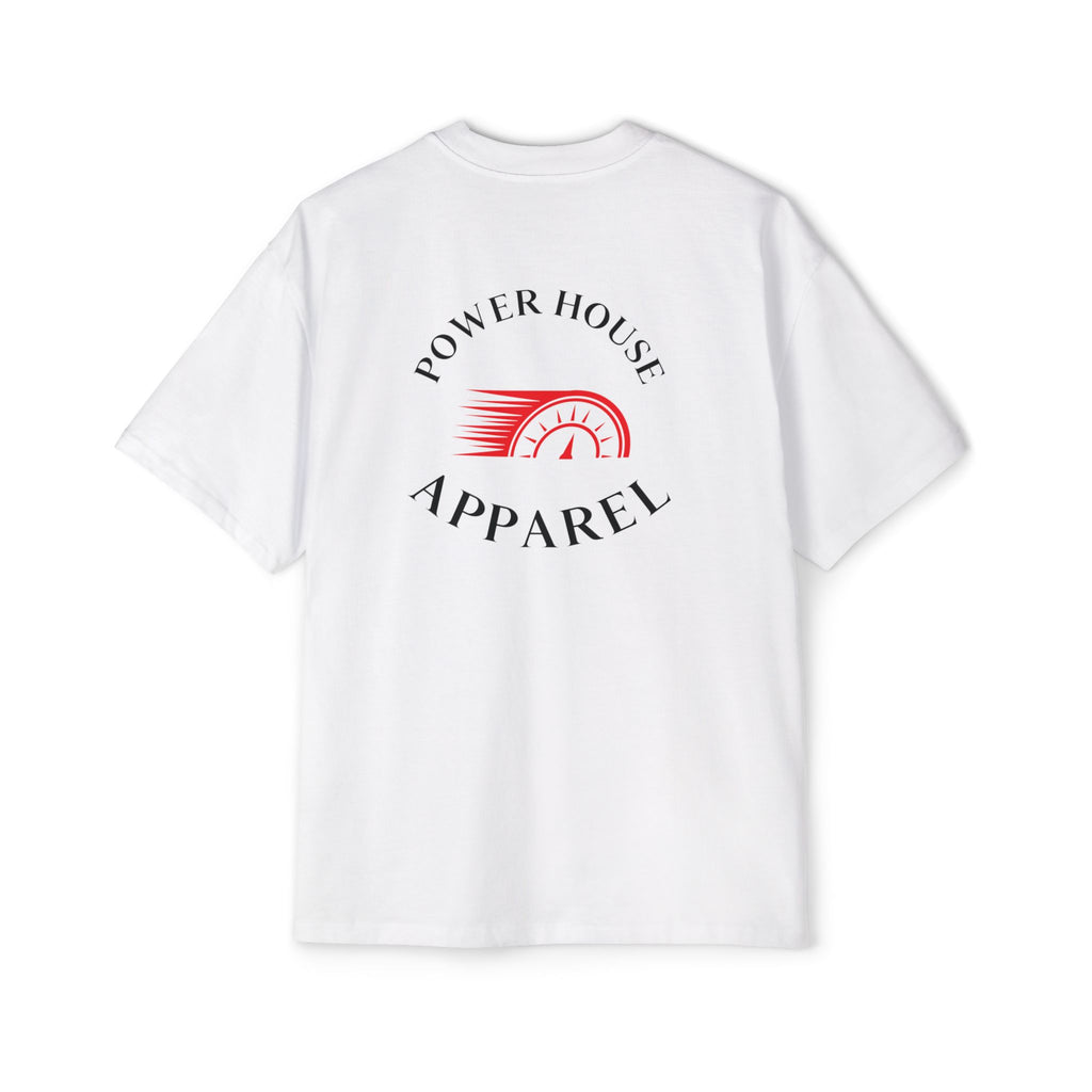 Power House Apparel T‑Shirt — Speedometer Logo Back Graphic Tee