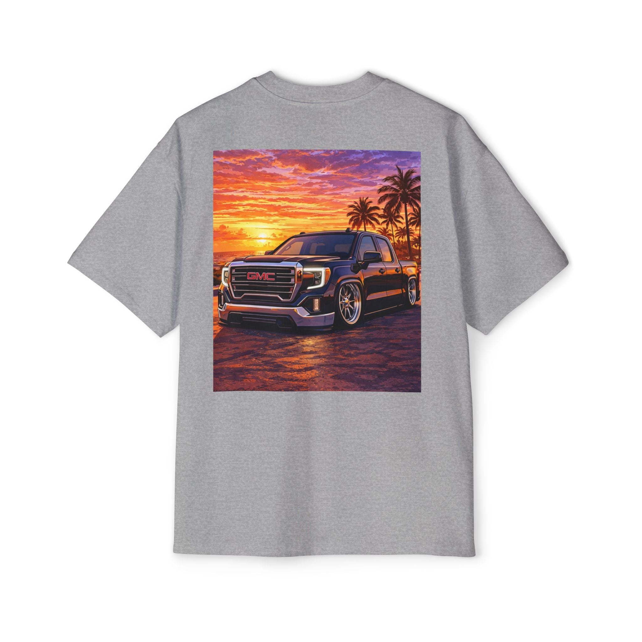 Truck Sunset Tee — GMC Crew Cab Graphic T-Shirt