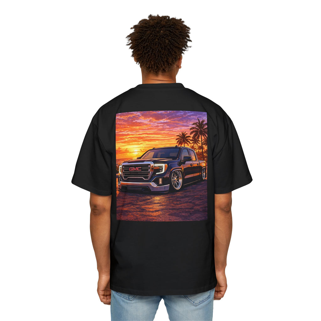 Truck Sunset Tee — GMC Crew Cab Graphic T-Shirt