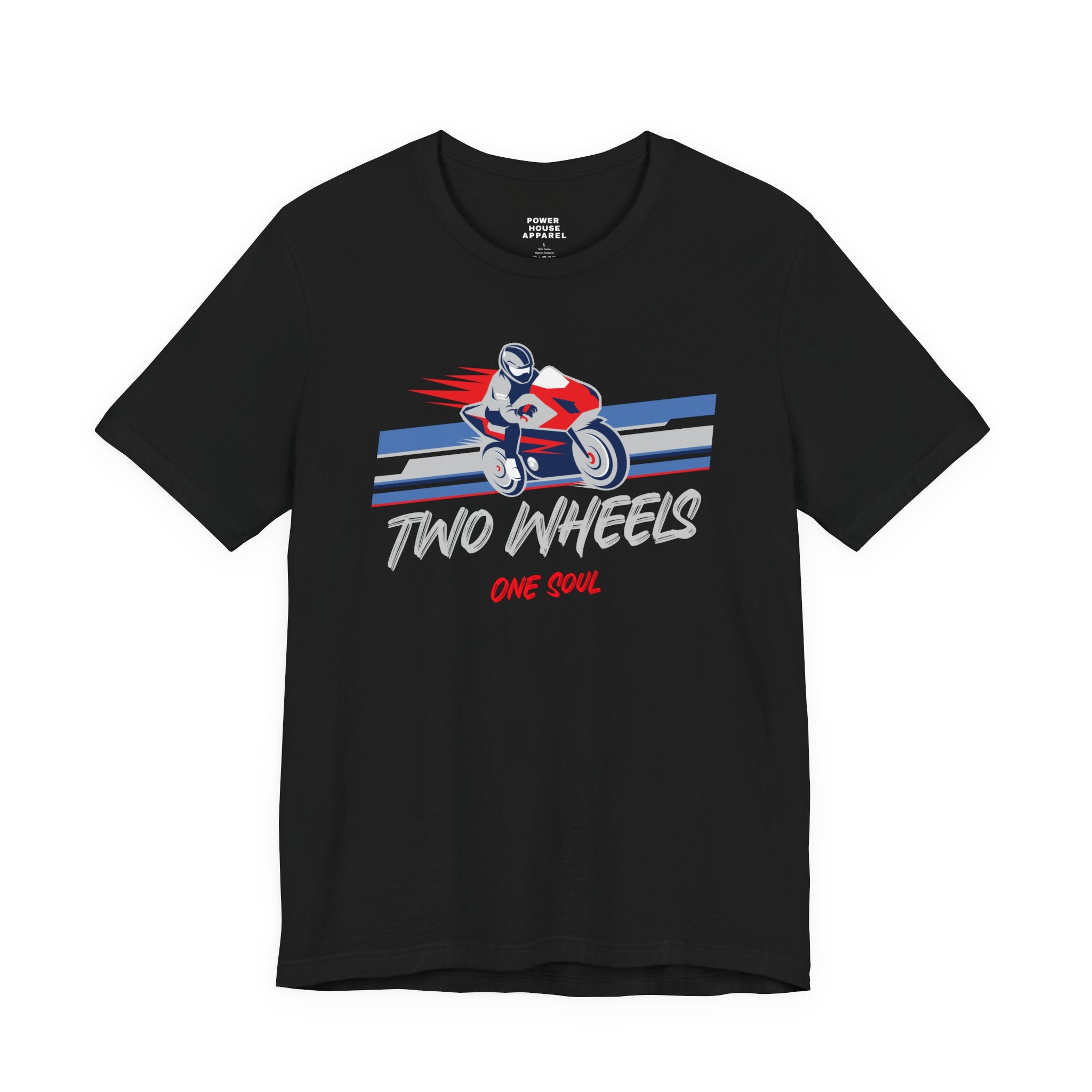 Motorcycle T‑Shirt - 'Two Wheels One Soul' Racing Tee