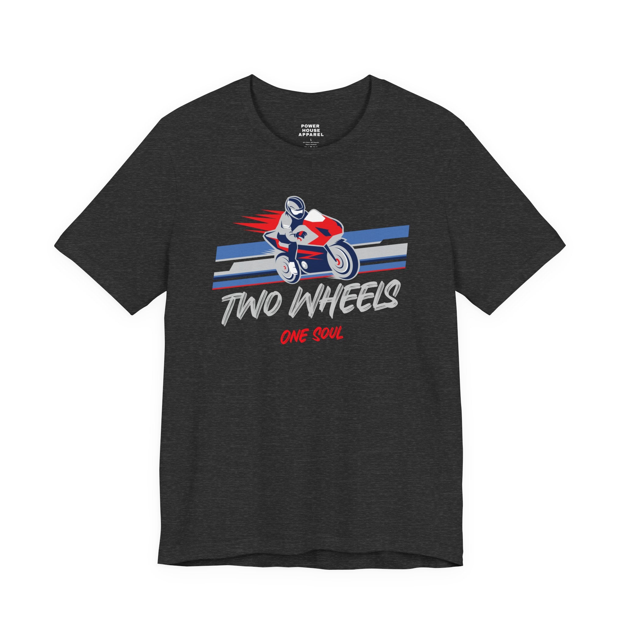 Motorcycle T‑Shirt - 'Two Wheels One Soul' Racing Tee