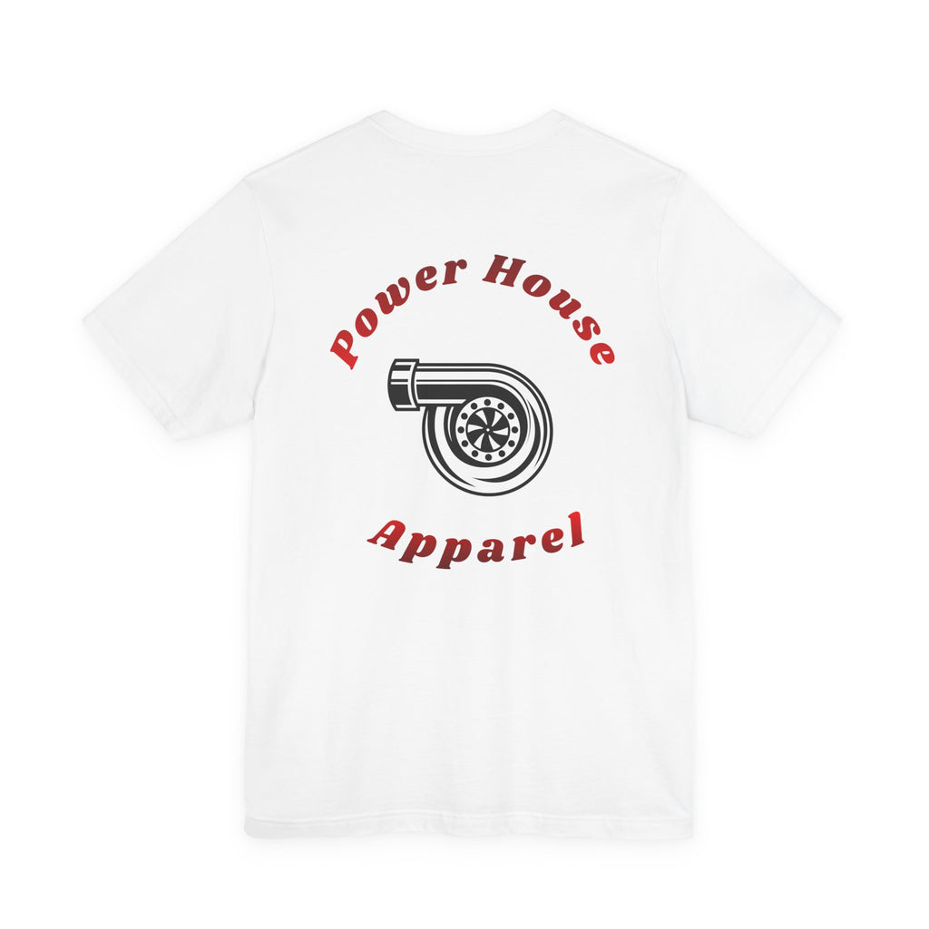 Power House Apparel Turbo T‑Shirt — Retro Turbo Graphic Tee