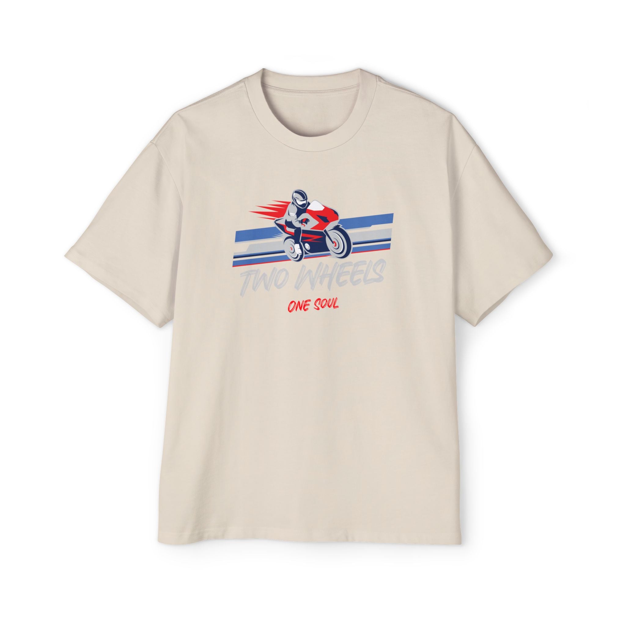 Motorcycle T‑Shirt - 'Two Wheels One Soul' Racing Tee