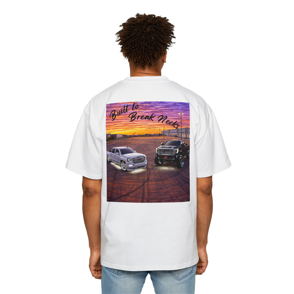 Built to Break Neck Tee — Truck Graphic Oversized Men’s T‑Shirt