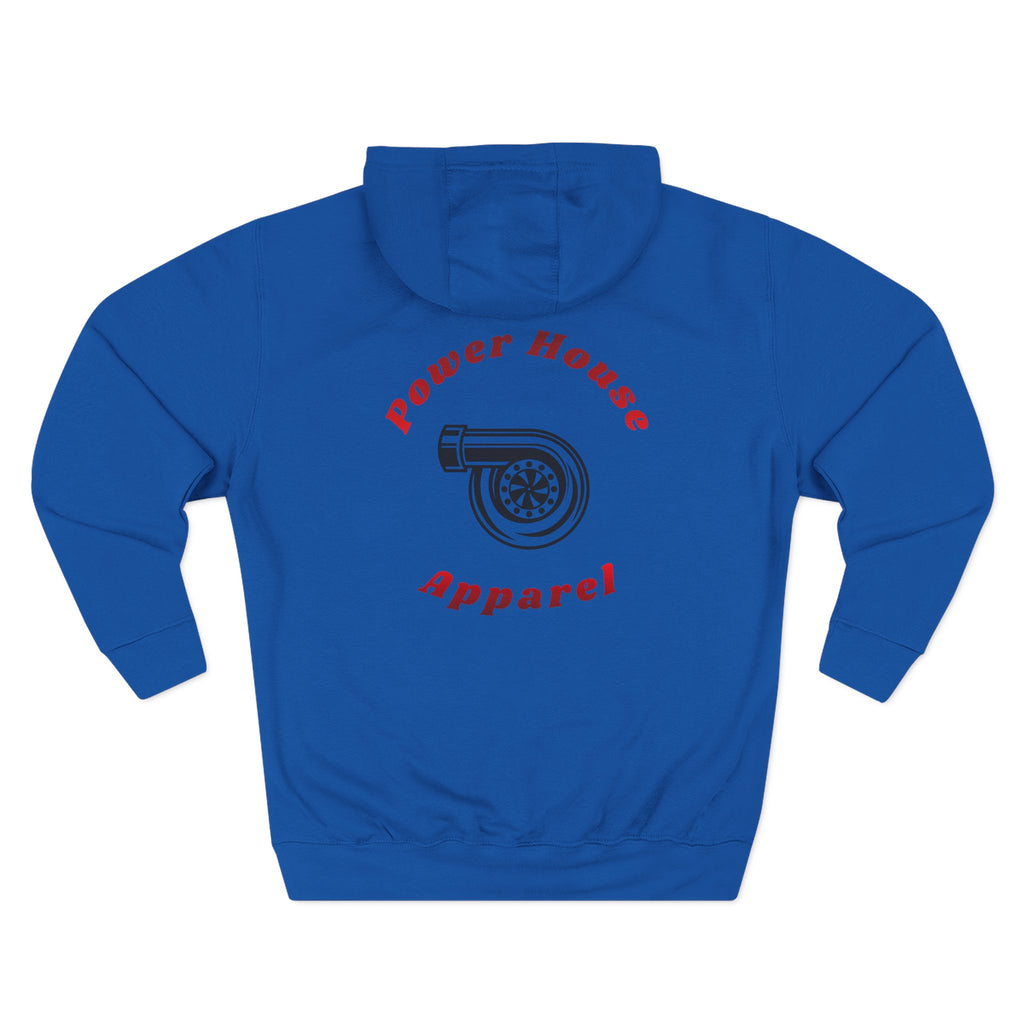 Power House Apparel Turbo Hoodie — Graphic Logo Fleece Hoodie