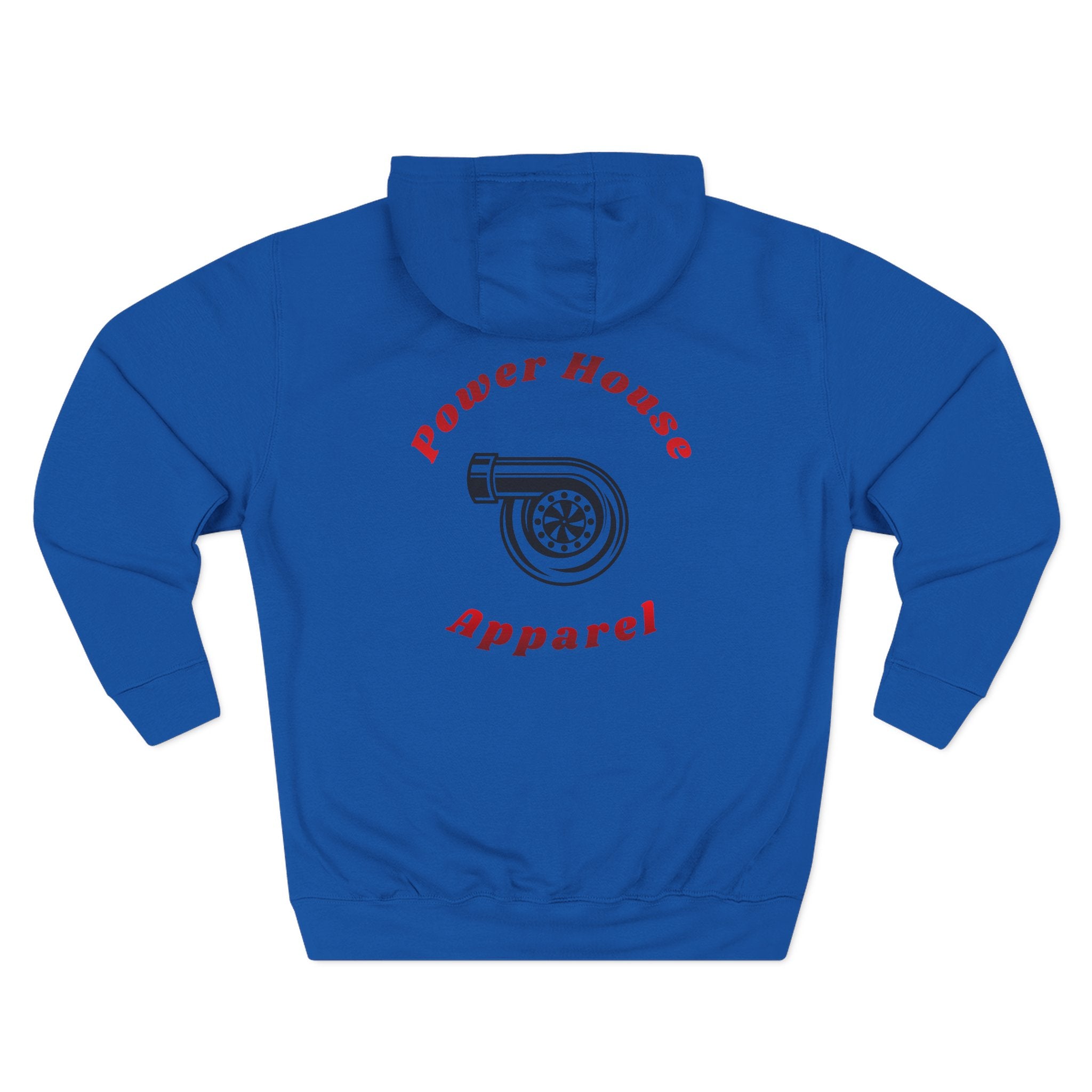 Power House Apparel Turbo Hoodie — Graphic Logo Fleece Hoodie