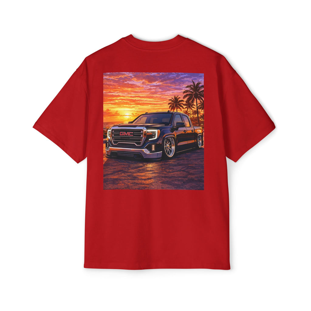 Truck Sunset Tee — GMC Crew Cab Graphic T-Shirt