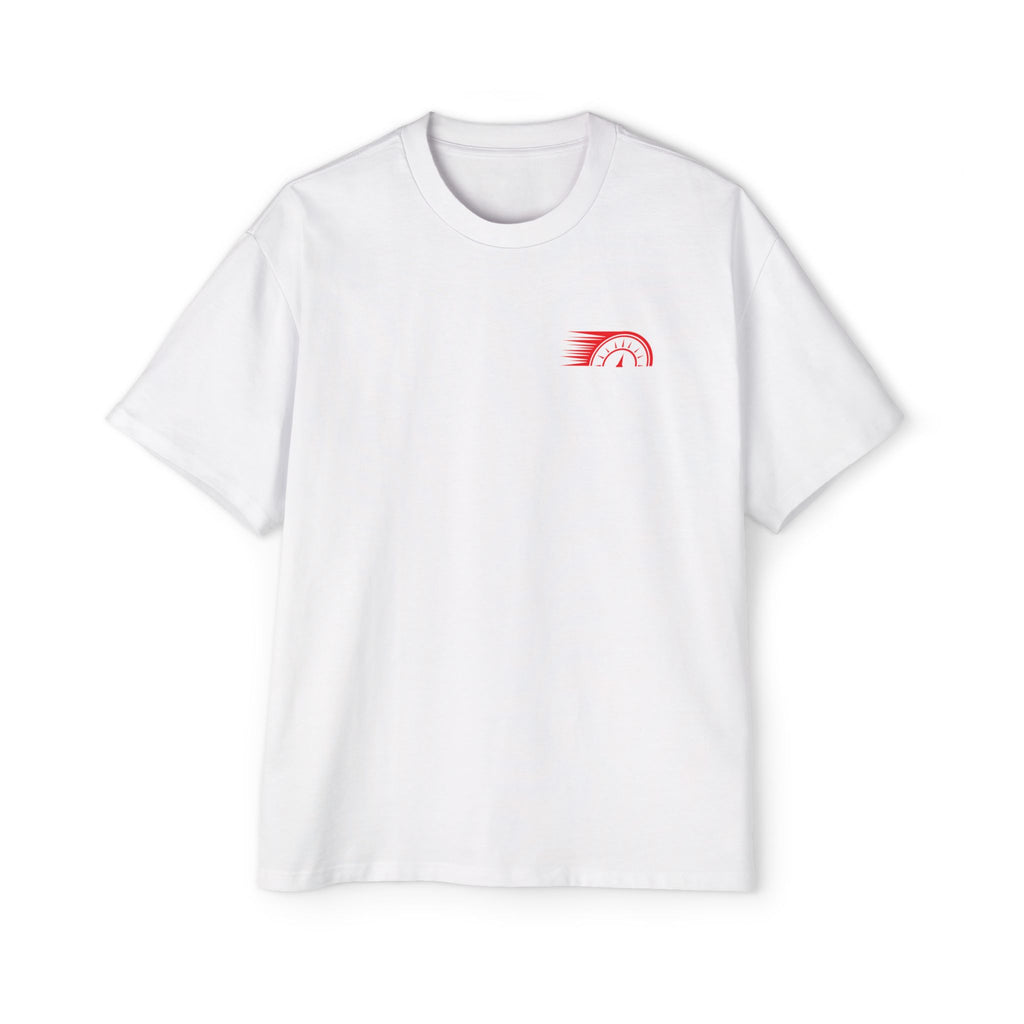 Power House Apparel T‑Shirt — Speedometer Logo Back Graphic Tee