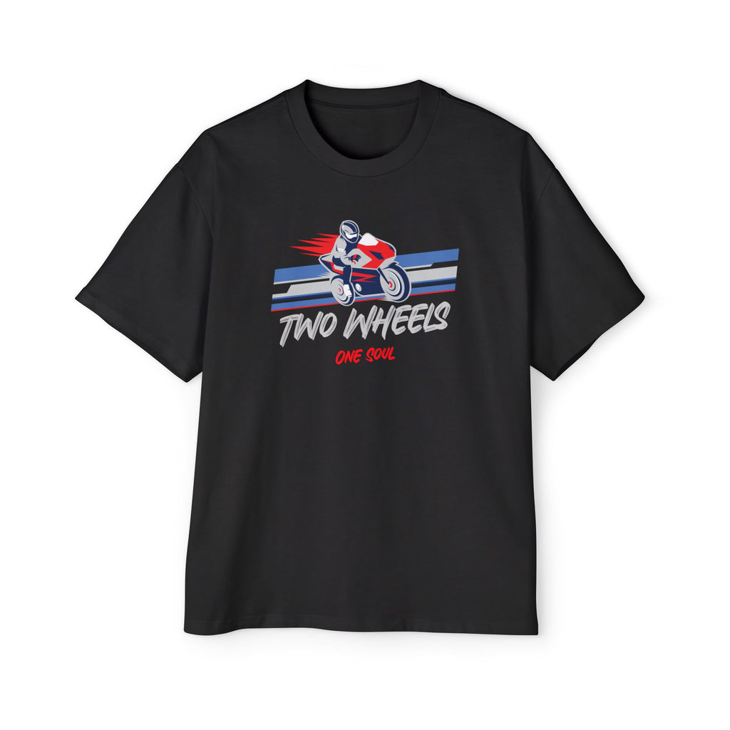 Motorcycle T‑Shirt - 'Two Wheels One Soul' Racing Tee